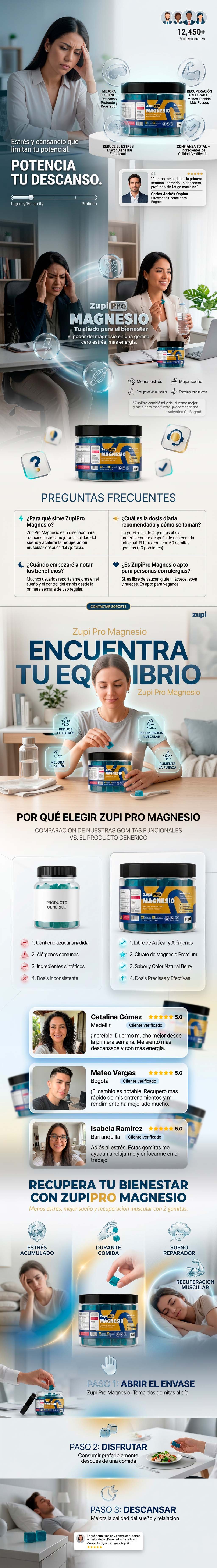 Persona con estrés y mal sueño